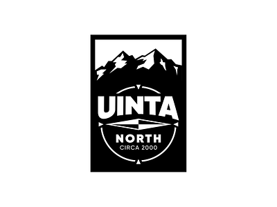Uinta North Logo design illustration logo north uinta