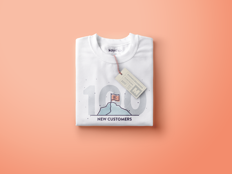 Milestone Tshirt customers new design color tshirt summer 100 top shirt milestone illustration