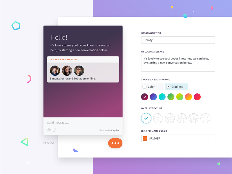 Customize your way... by Raksha for Kayako on Dribbble