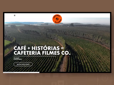 Cafeteria Filmes design inspiration ui ux web webdesign webdeveloper webdevelopment website