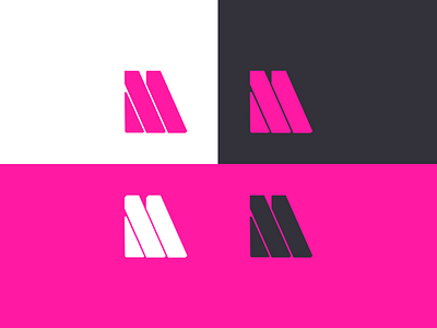 Miki logos branding design flat icon illustration logo vector