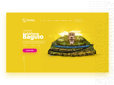 Philippines Tourism Campaign | Website Design & Creative Imagery awesome design baguio campaign city creative design manila philippines tourism tourism website travel ui ui ux web design website concept website design websites