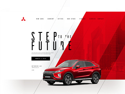 Mitsubishi Local Dealership Website  |  Proposal Project
