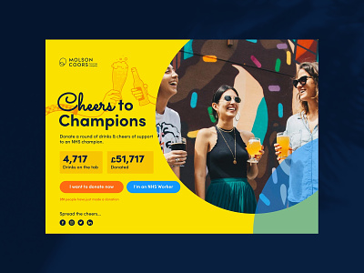 Molson Coors "Cheers to Champions" Concept