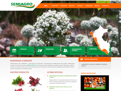 Semiagro design ux web