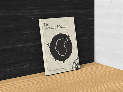 The Treasure Island books design dribbbleweeklywarmup illustrator