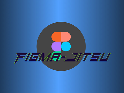 figma jitsu design figma fun logo typography vector