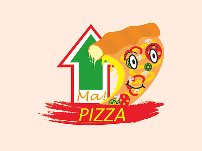 Mapizza adobe illustrator animation design designlogo icon illustration logo restaurant restaurantlogo