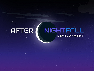 After Nightfall Development Logo brand chicago digital agency night design night fall design software design software development ui web design agency web design company