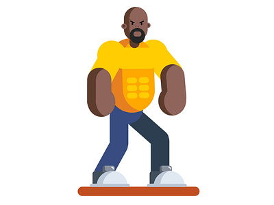 Black Guy black digitalart flatdesign graphicdesign illustration people vector