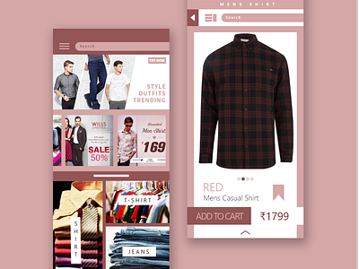 Clothing Store App 2d 3d app branding clothing design design app flat illustration logo typography ui ux vector website