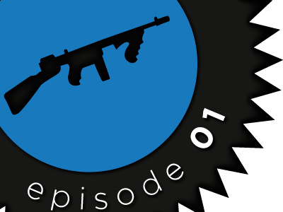 "Dédé aka the machinegun lover" episode logo machinegun series tutorials