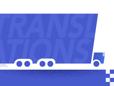 illustration or Unbabel Blog post scale translation truck