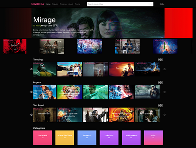 Movie netflix ui