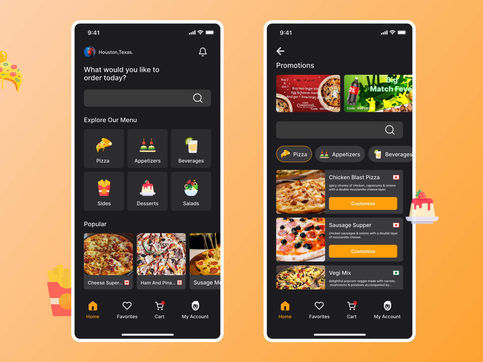 Food App by Kit Jay on Dribbble