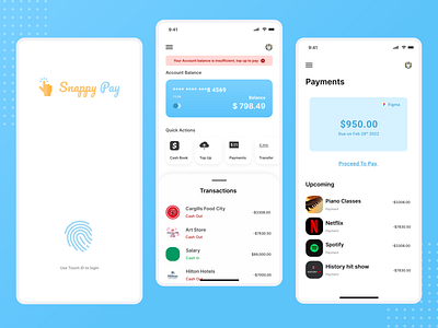 Finance App - Daily UI challenge