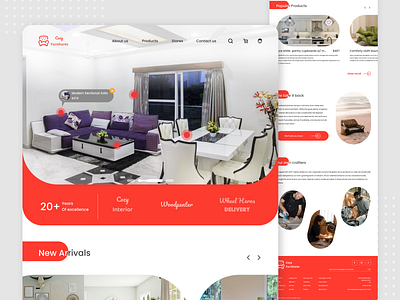 Furniture Store Web UI