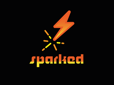 Sparked logo design thirty day logo challenge thirty day logos