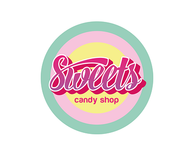 Sweets Candy shop thirty day logo challenge thirtylogo