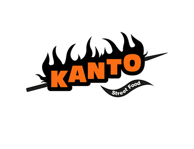 Kanto Street Food design illustration logo