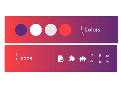 Konaki - Colors and icons