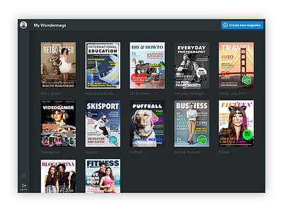 Magazine Editor redesign