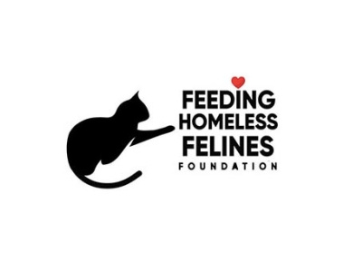 Feeding Homeless Felines Foundation Custom Logo app branding design illustrator logo ui