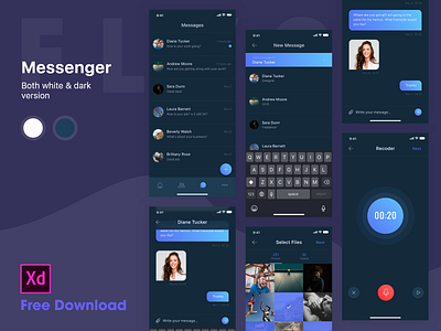 Messenger for iOS - Dark theme