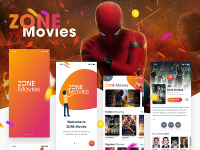 NEW - ZONE Movies - Light mode - iOS UI KIT