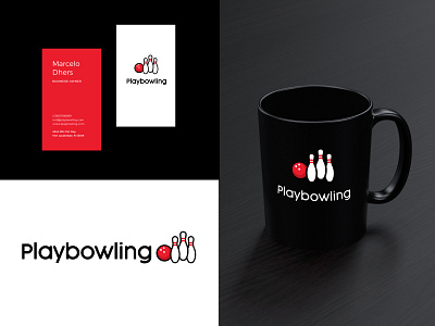 Playbowling Logo Design