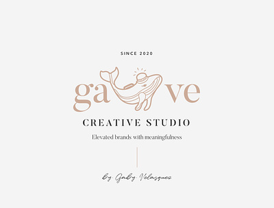 Gave Creative Studio 2 brand branding design elegant elevate illustration logo meaningful studio typography vector