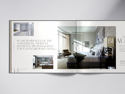 Luxury residential - album design brand identity branding design elegant identity nyc visual