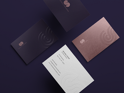 brand identity - business cards brand identity business card design design elegant identity logo luxury nyc visual