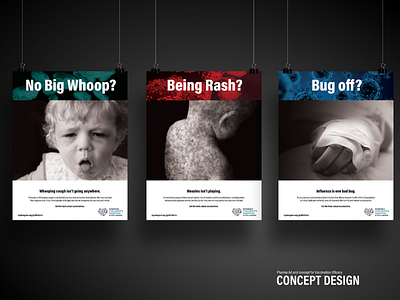 Ad targeting Anti-Vaxxers adobe illustrator adobe photoshop art direction design image comping image retouching layout pharma pharma ad typography