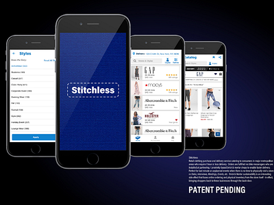 Stitchless app design product design