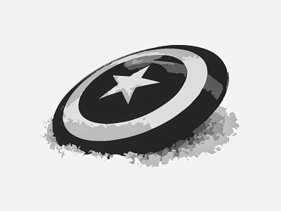 Black and white and no red in my ledger america black and white captain captain america grayscale icon illustration design illustrator lego photograhy photographic design shield snow star stars and stripes stripes winter