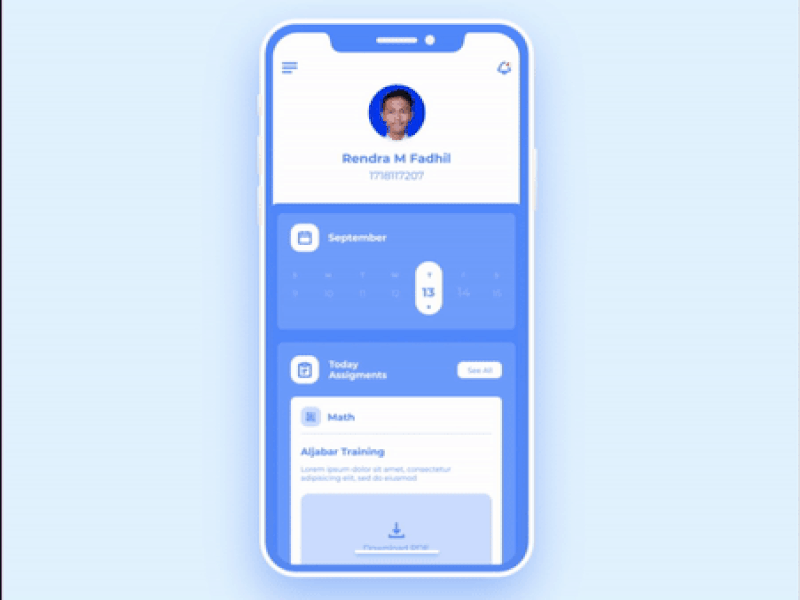 MySmartSchool App Concept