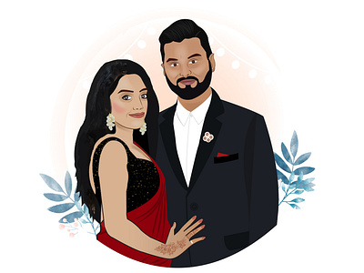 Couple Vector art