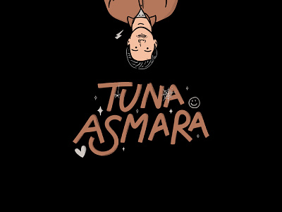 Tuna Asmara design illustration illustrator logo typography vector