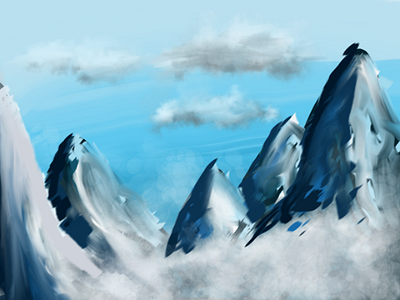 Mountains illustrations mobilesketches mountains sketchbook