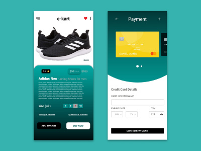 credit card checkout adobe xd app credit card checkout dailyui gradient invision minimal minimalist design online shopping shoes shopping app sketch ui vector
