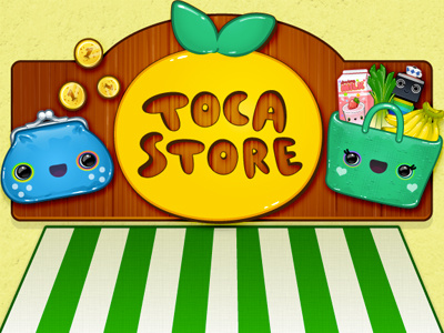 Toca Store boca character game illustration ios toca tocaboca vector