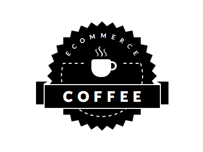 Coffee Cup badge coffee logo vector