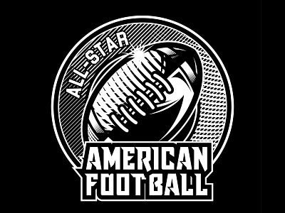 American Football branding design football illustration logo t shirt vector vintage