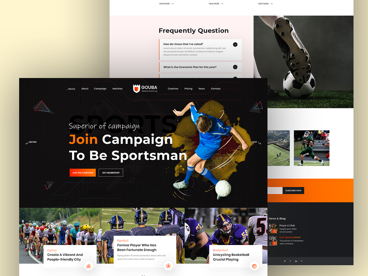 Sports Theme Designs, Themes, Templates And Downloadable Graphic 