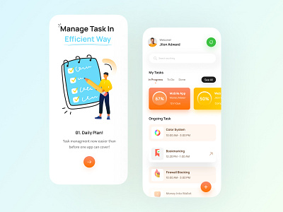 Taso Task Management - Mobile App app design cleanesign drag drop editor tool efficient elegant design hour management systems officework organize tasks productivity productivity mobile app simplicity task managment teamwork time management trelloapp uidesign uxdesign