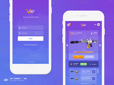 VGO App concept app ui ux