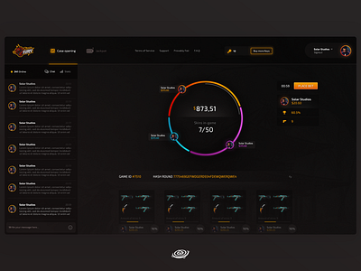 Jackpot design ui ux web