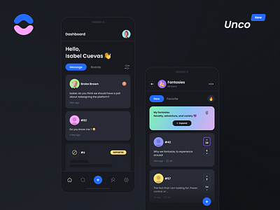 Unco - Anonymous Messenger & Social Media