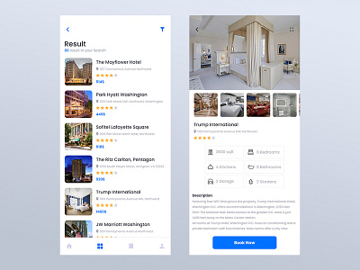 Hotel booking app